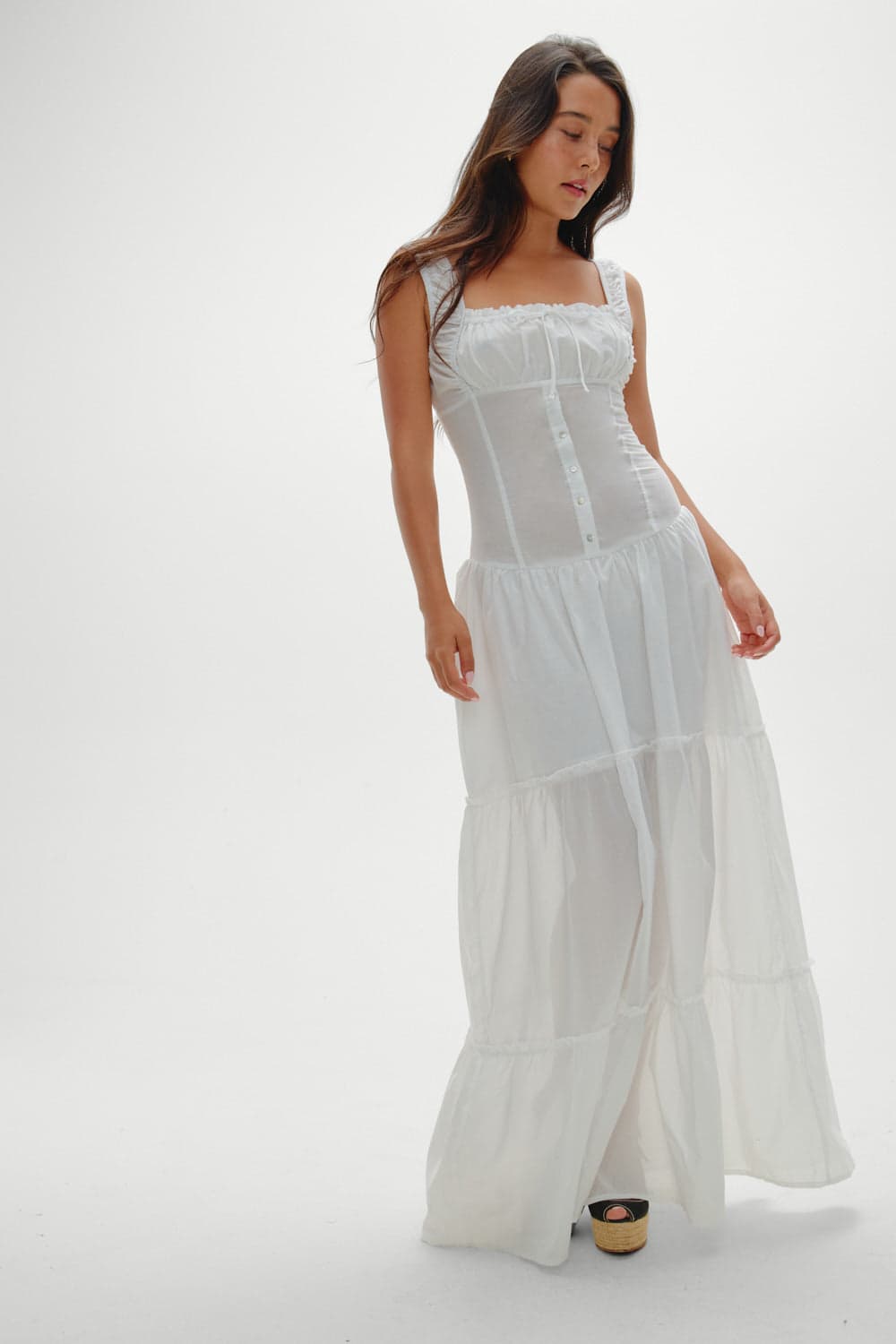 Christabelle Ruffle Dress · Frankies Bikinis