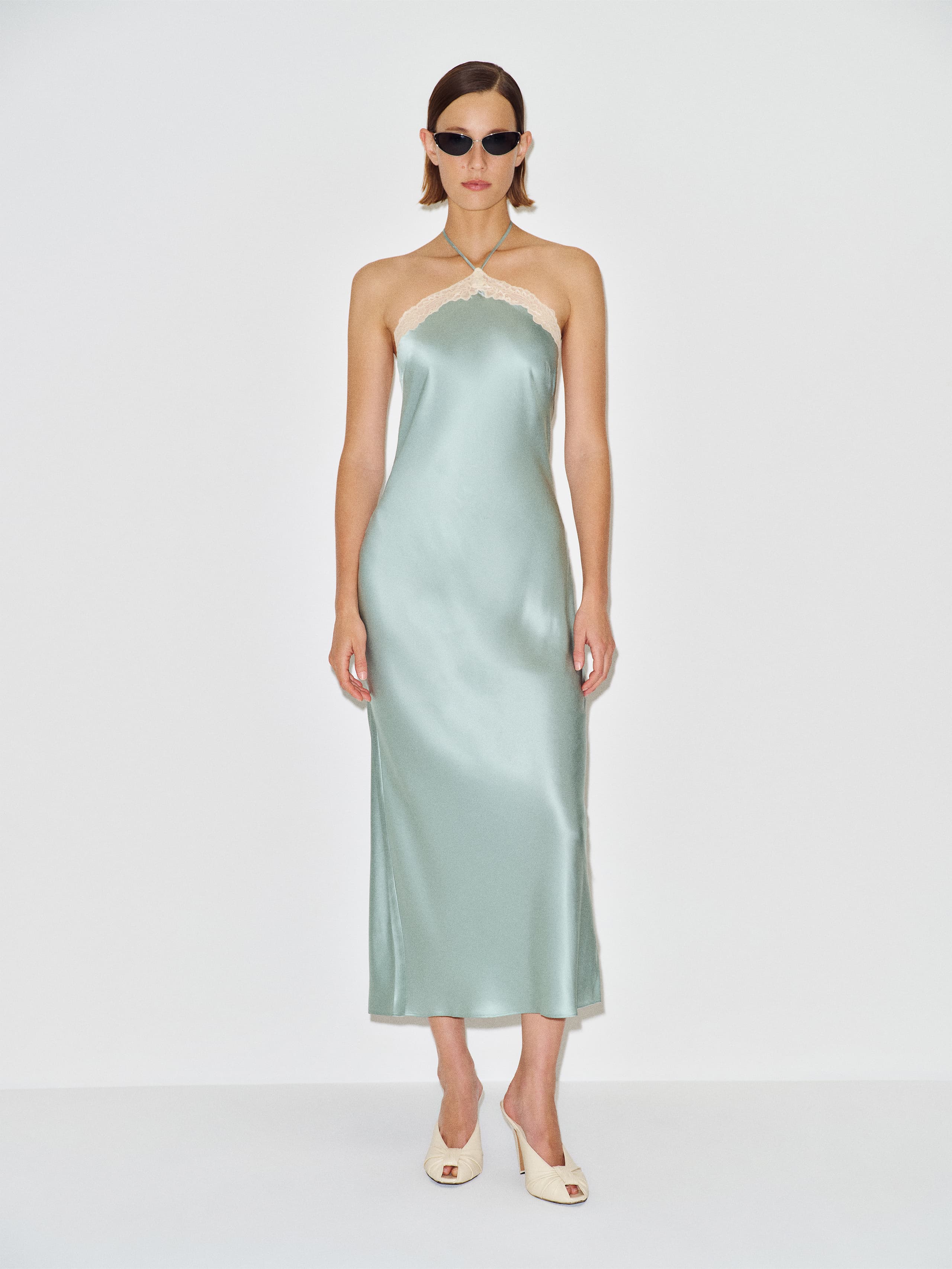 Aara Silk Dress · Reformation